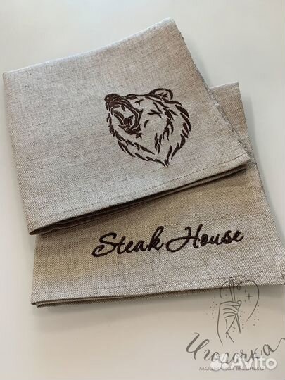 Салфетки с вышивкой