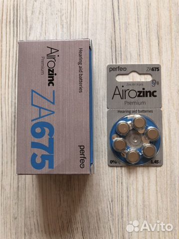 Батарейки для слуховых аппаратов и ки