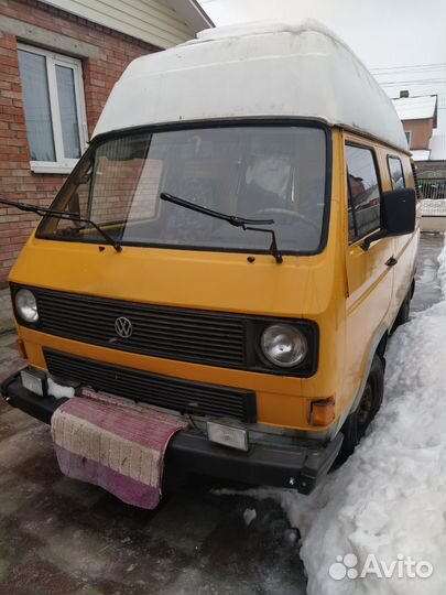 Volkswagen Transporter 1.6 МТ, 1985, 443 000 км