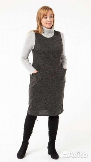Новый сарафан большого размера (58-60)