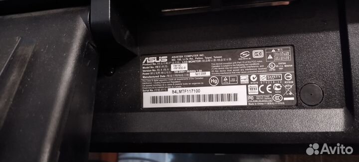 Монитор Asus VW193