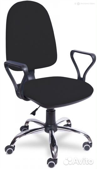 Кресло офисное (с колесами для паркета) Престиж хр