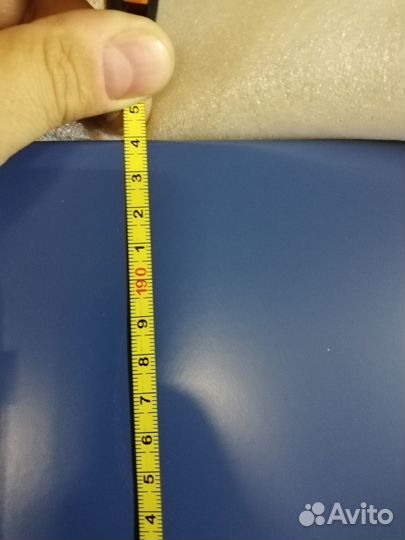 Накладка на дверь синяя