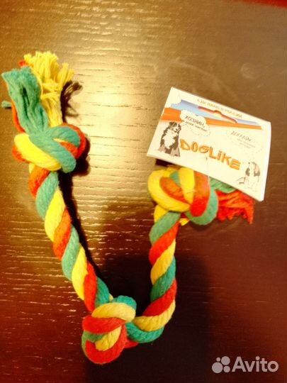 Игрушка для собак Грейфер канатный 3 узла