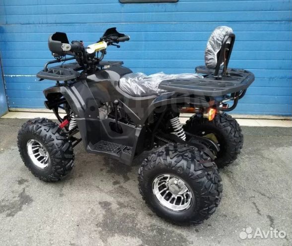 Детский квадроцикл Yamaha Aerox 125 черный