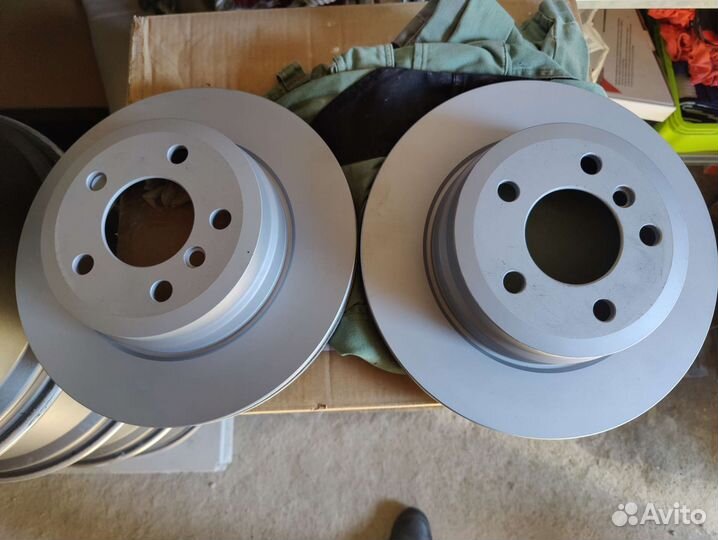 Комплект тормозных дисков задних x5 E70, x6 E71