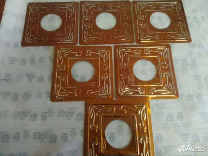 Декоративные рамки на выключатели, розетки