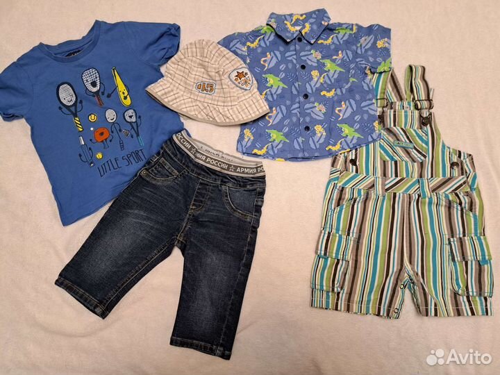 Пакет вещей на мальчика 6-12 мес