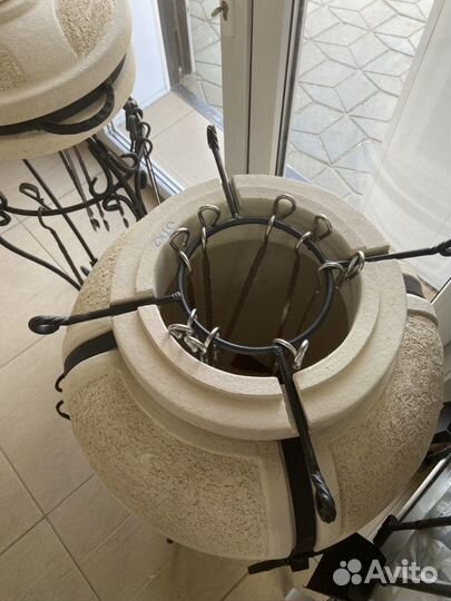 Тандыр Атаман мини Толстостенный на 7-8 кг мяса