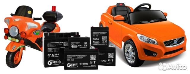 Аккумуляторы для детских электромобилей