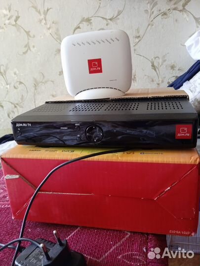 Телевизионная приставка дом ру