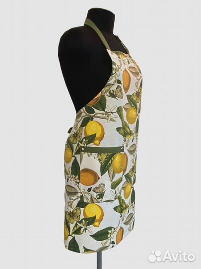 Фартук кухонный, поварской. Принт 