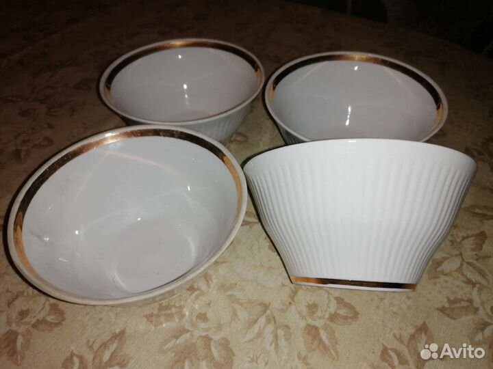 Салатники тарелки розетки блюдца чашки СССР