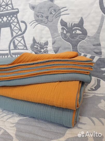 Плед из муслина