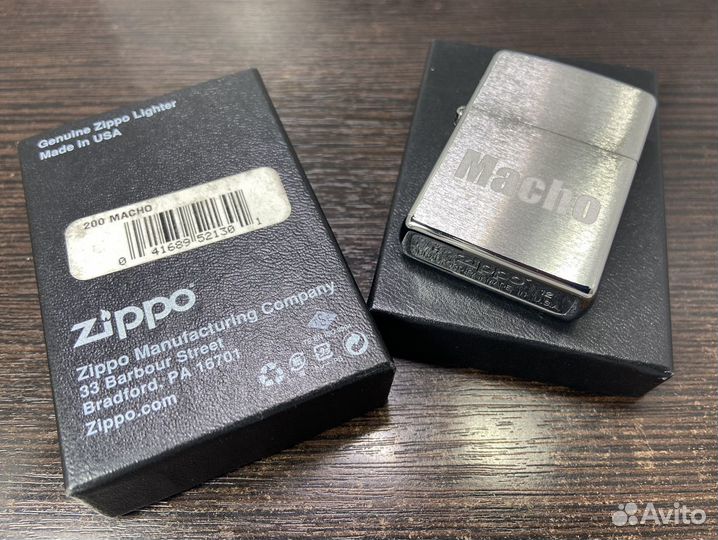 Зажигалка Zippo 200 Macho