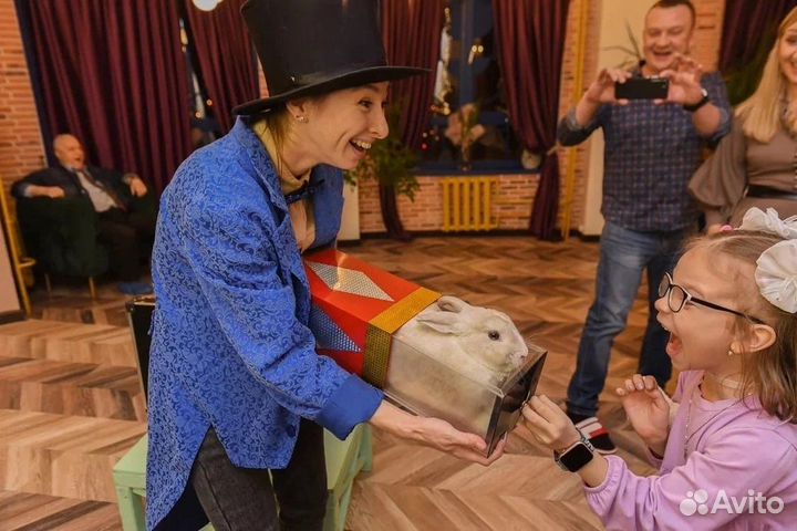 Фокусник с животными Аниматоры шоу программы