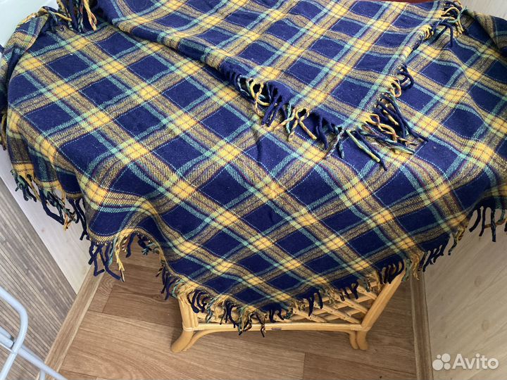 Плед, накидка шерстяная