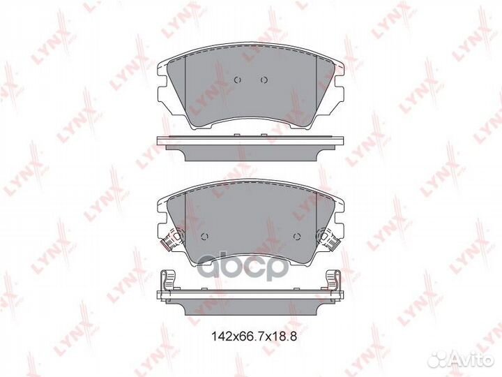 Колодки дисковые п. Opel Astra J/Insignia A 09