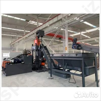 Пресс брикетировочный для стружки металлов