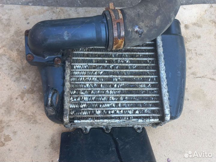 Toyota estima интеркулер