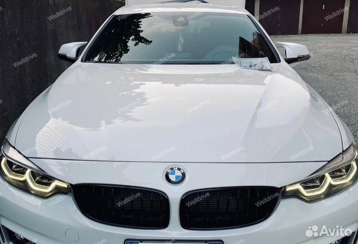 Накладки на зеркала BMW 3 F30 стиль M3 бел тюнинг