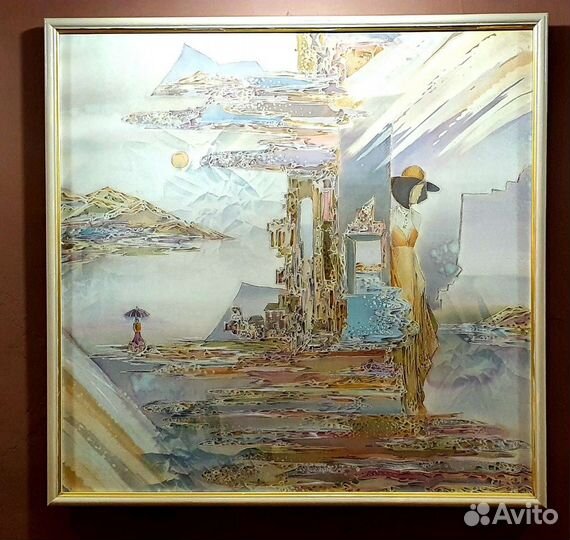 Картина на шелке