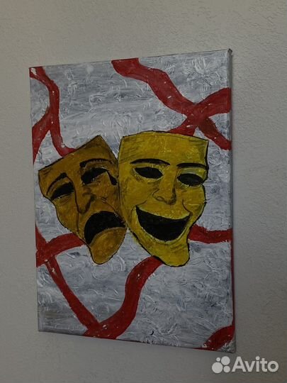 Картина фактурная акрил