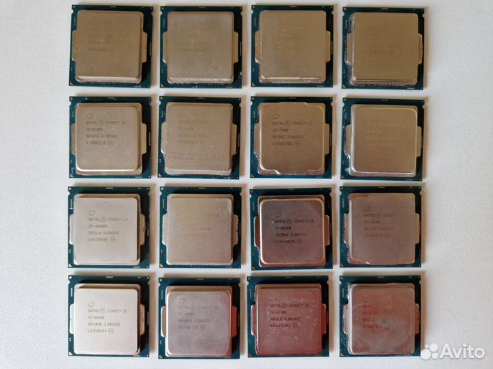 Процессоры Intel i3-6300. i5-6500. i7-6700 - 1151