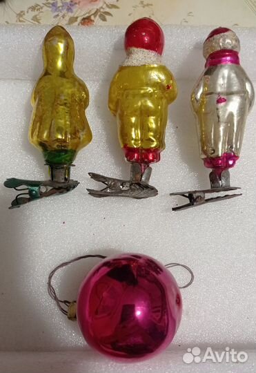 Елочные игрушки СССР