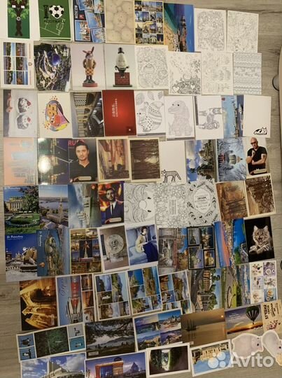245 почтовых открыток