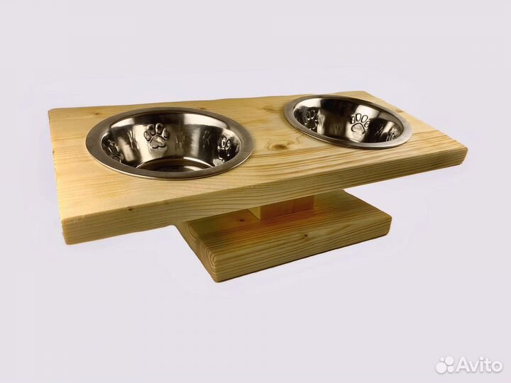 Миски на подставке для кошек и мелких пород собак