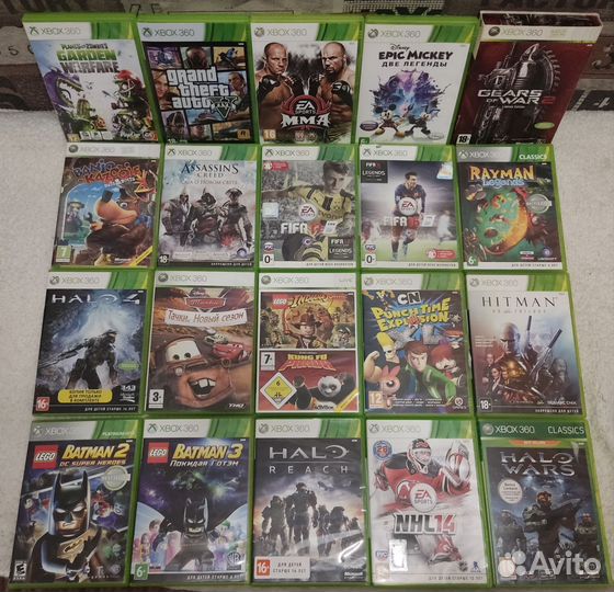 Диски,игры xbox 360