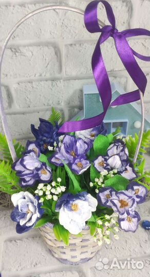 Мыльный букет Ирис