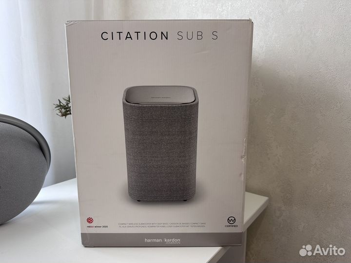 Новый Harman Kardon Citation Sub S