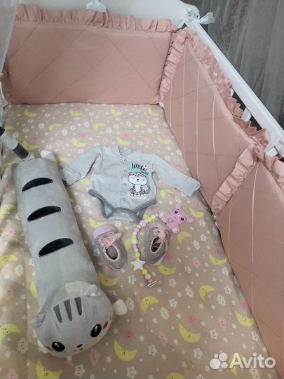 Бортики в кроватку