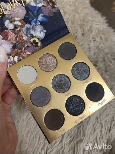 Палетки теней colourpop