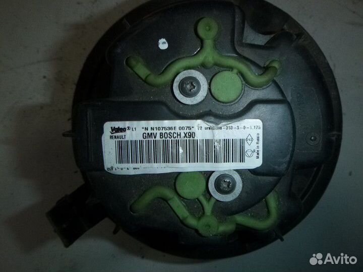 Моторчик печки renault duster 2012