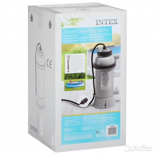 Проточный водонагреватель Intex новый Нагреватель