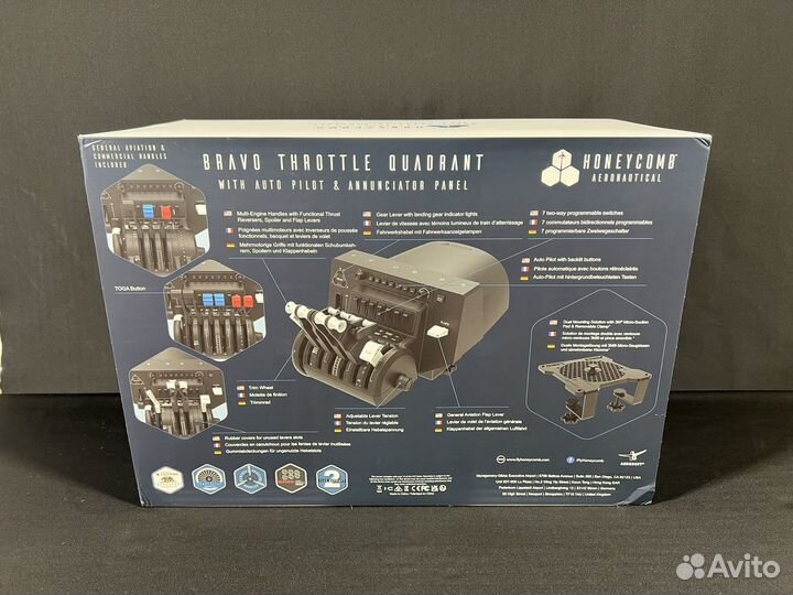 Honeycomb Bravo Throttle Quadrant, новый