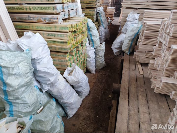 Дрова сухие в мешках