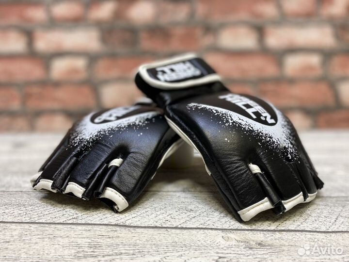 Перчатки для мма Green Hill - черные