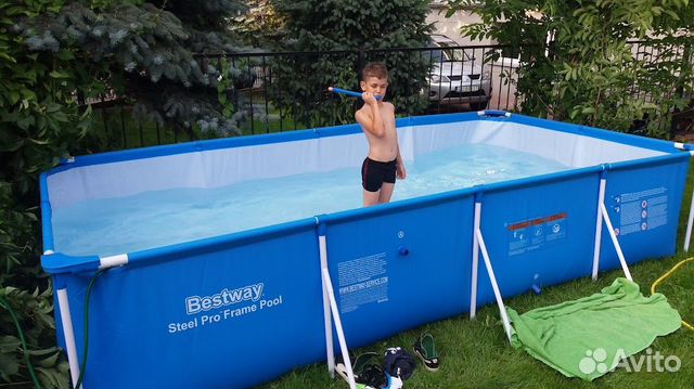 Каркасный бассейн 300х201х66 см Bestway