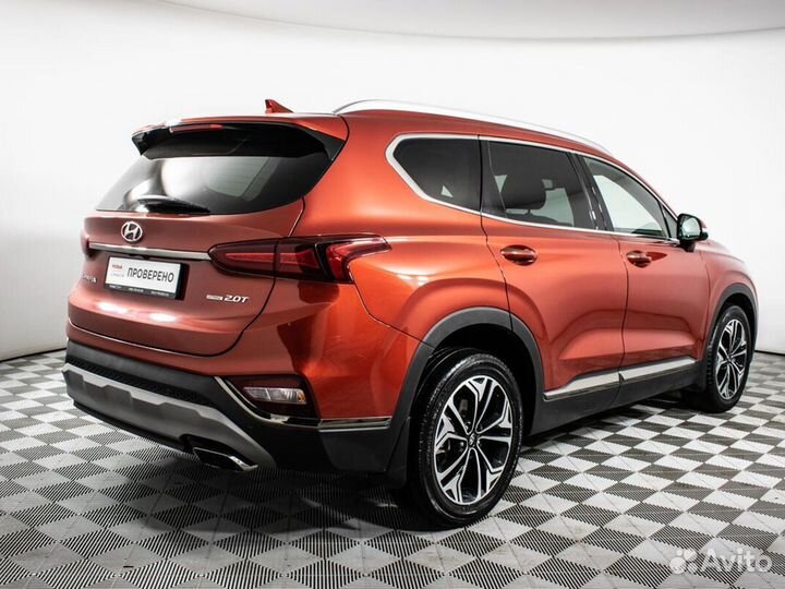 Hyundai Santa Fe 2.0 AT, 2018, 75 224 км