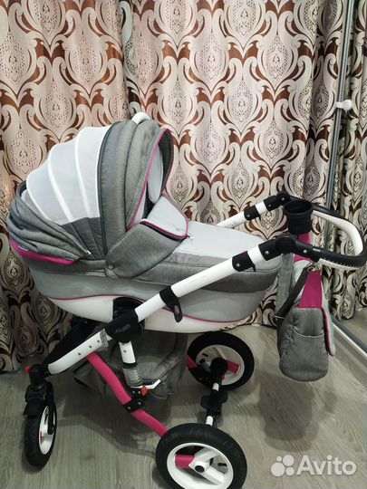 Коляска 3в1 adamex