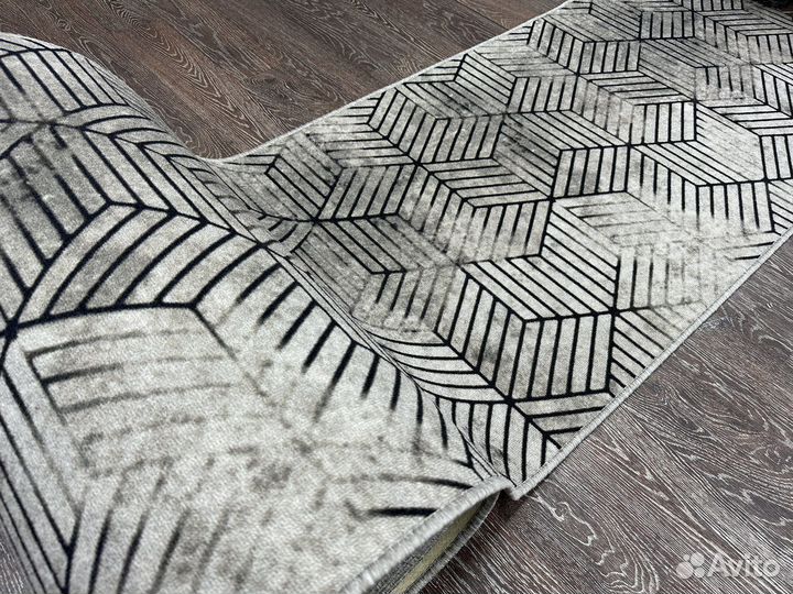 Дорожка принт 0.8м, на войлочной основе