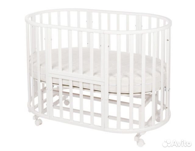 Кроватка круглая трансформер
