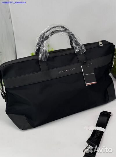 Чёрная сумка Tommy Hilfiger для активного отдыха