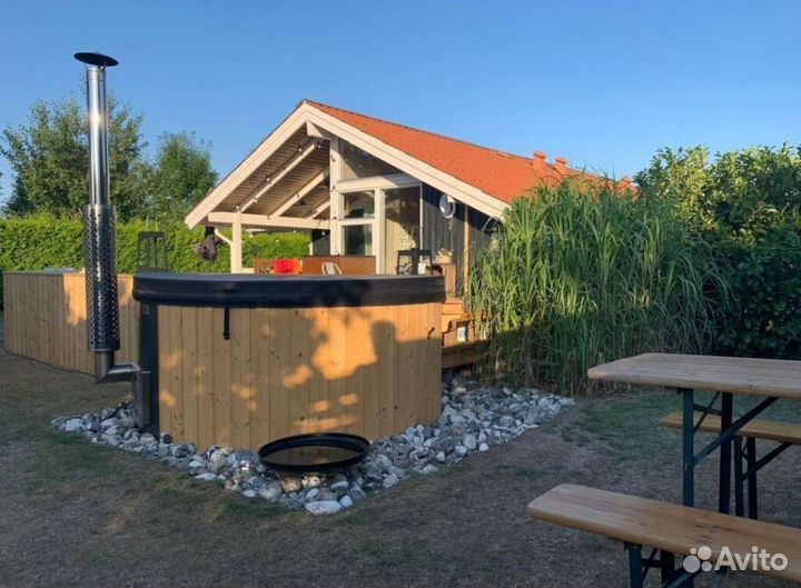 Купель с печкой KUL-1186