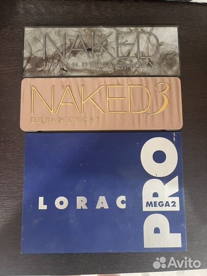 Палетки Urban Decay Lorac pro Mega 2