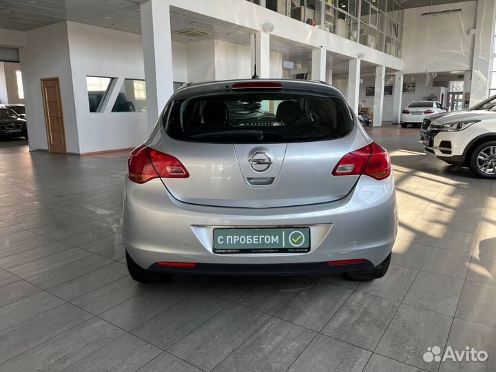 Opel Astra 1.6 AT, 2012, 173 000 км